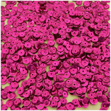 Lantejoula P Artesanato Pink Metalizado 8mm Pacote 1000pçs