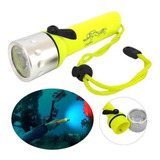Lanterna A Prova D agua Para Mergulho E Pesca Cor Da Lanterna Verde lima Cor Da Luz Branco