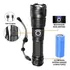 Lanterna Bateria De Lítio T9 Tática Led Xml T9 Recarregável Usb