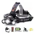Lanterna Cabeça Capacete 3 Led Cree Recarregável Ajustável Cor Da Lanterna Preto Cor Da Luz Branco