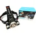 Lanterna Cabeça Profissional 3 Led T6 Cree 2 Baterias Pesca