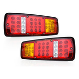 Lanterna Caminhao Universal Em Led 12 24v Par Tp Marmitao
