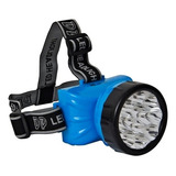 Lanterna De Cabeça 12 Leds Dp 722b Recarregável Resistente