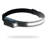 Lanterna De Cabeça Led Sensor Fita A Prova D água Potente