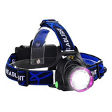 Lanterna De Cabeça Super Potente T6 Led Cree Profissional