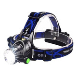 Lanterna De Cabeça T6 Led Cree Tatica Profissional Zoom