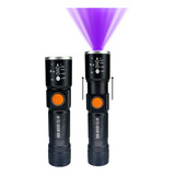 Lanterna De Led Potente Luz Negra Ultravioleta Uv Escorpião