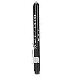 Lanterna De LED Profissional Portátil Para Diagnóstico Clínico- Exame Oftalmológico- Caneta De Verificação De Pupila- Luz Para Médico Enfermeiro -preto-