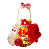 Lanterna De Vime De Ano Novo Chinês Diy Material Lanterna