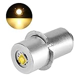Lanterna Delaman Lâmpadas De Substituição P13 5S 3W Mini Tochas De Alto Brilho LED Luz De Emergência Lâmpada De Trabalho Branco Quente 4 12V 