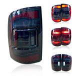 Lanterna Dodge Ram 2500/3500 2012 Vermelha/fumê Full Led