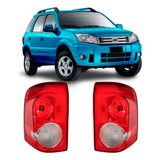Lanterna Ecosport 2008 2009 2010 2011 2012 Acrílico Par