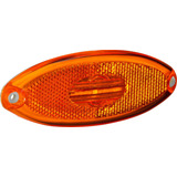 Lanterna Elipse Saida Fios Led Amarela S suporte