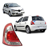 Lanterna Esquerda Aba Preta Renault Clio