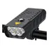 Lanterna Farol Bike C/ Power Bank 5 Led T6/ Usb Muito Forte Cor Preto Jws