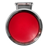 Lanterna Foguinho Led Cromada Bojuda Maria Vermelha Bivolt