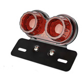 Lanterna Freio Motos Harley Cafe Racer Custom Led Freio