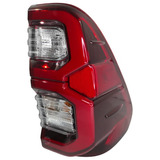  Lanterna Hilux Srv 2021 2022 2023 Bicolor Led Acrilico