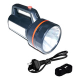 Lanterna Holofote Led De Mão Grande Forte Foco De Luz 100w