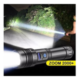 Lanterna Holofote Recarregável 2km Laser Potente