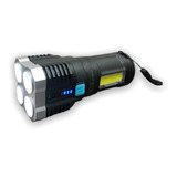 Lanterna Holofote Tática 4 Super Led 20w C Carregador