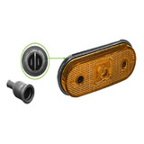 Lanterna Lateral Amarela Led Para Caminhão Carreta Facchini
