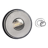 Lanterna Lateral Led 85mm Saída Conector Sem Suporte Cristal