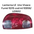 Lanterna Le  Uno Vivace Fumê 10/15 Cod Ml 10956/ U31652