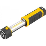 Lanterna Led 2 Em 1 Cob Emborrachada Vonder Cor Da Lanterna Amarelo E Preto Cor Da Luz Branco