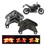 Lanterna Led Com Pisca Kawasaki Z800 2013 2014 2015 2016