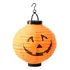Lanterna Led De Papel Desenhos Halloween Pilha