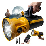 Lanterna Led Grande Farolete Holofote Potente Recarregável