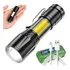 Lanterna Led Recarregável Usb Tática Profissional Com Zoom