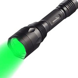 Lanterna Led Tática T6 Luz Verde Caça Pesca Holofote Potente Recarregável 58000w