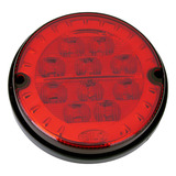 Lanterna Led Traseira Pos freio Onibus Caminhao 125mm 24v