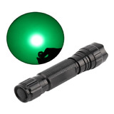 Lanterna Led Verde Completa Full Aluminio Wf 501b