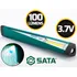 Lanterna Longo Alcance 100 Lúmens Sata Led Frontal E Topo Cor Da Lanterna Verde Cor Da Luz Branco