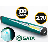 Lanterna Longo Alcance 100 Lúmens Sata Led Frontal E Topo Cor Da Lanterna Verde Cor Da Luz Branco