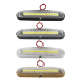 Lanterna Luz Do Teto Kombi Até 1975 Lampada Led E Base Cinza