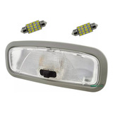 Lanterna Luz Teto Com Moldura Fiesta Courier Ecosport 2 Led