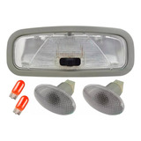 Lanterna Luz Teto Com Moldura Lanterna Lateral Fiesta Ka
