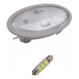 Lanterna Luz Teto Led Celta E Prisma Até 2013