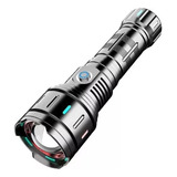 Lanterna Militar Tática De Titânio A Laser Super Poderosa