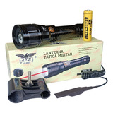 Lanterna Mira Laser Luz Foco Branco Zoom Carabina Rifle Jws Cor Da Lanterna Preto