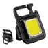 Lanterna Multifuncional Mini Glare Cob Chaveiro Pingente Led Cor Da Lanterna Preto Cor Da Luz Branco