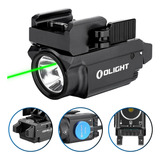 Lanterna Olight Baldr Mini 600 Lúmens 130 Metros Laser Verde