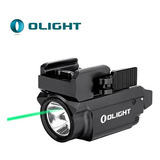Lanterna Olight Baldr Mini Com Mira Laser Verde G2c G3 Toro Cor Da Lanterna Preto Cor Da Luz Branco