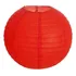 Lanterna Oriental Luminária Japonesa Chinesa Papel 30 Cm Cor Vermelho