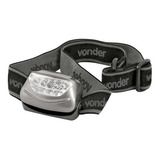 Lanterna Para Cabeça Lc 005 Vonder Cor Da Lanterna Prata E Preta Cor Da Luz Branco