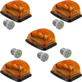 Lanterna Pisca Seta Teto Caminhao 111 Jacare 110 Led Kit 5